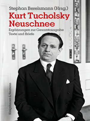 cover image of Kurt Tucholsky Neuschnee